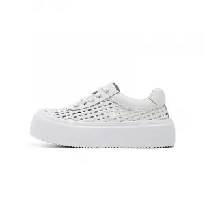 Женские низкие кроссовки для скейтбординга DAPHNE, серебро