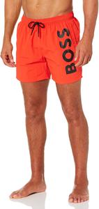 Плавки мужские BOSS Octopus, Bright Sunset Orange