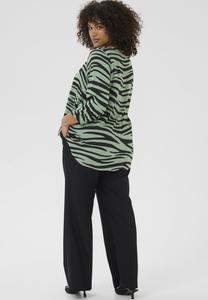 Блуза Kaffe Curve, зеленый