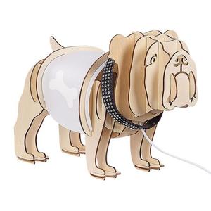 Настольная лампа Beliani светло-коричневый, 14/32/22 см