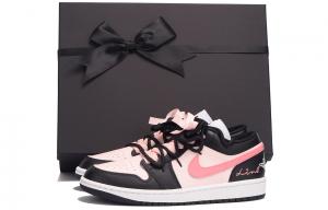 Баскетбольные кроссовки Air 1 Vintage женские с низким верхом розового цвета Jordan, розовый