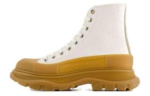 Белые женские ботинки Tread Slick Alexander McQueen