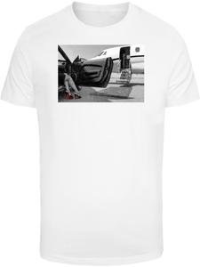 Футболка Private Jet Legs Tee белого цвета Mister Tee