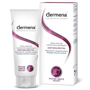 Dermena Revital Moisturizing - укрепляющий кондиционер для зрелых волос, склонных к чрезмерному выпадению 200 мл