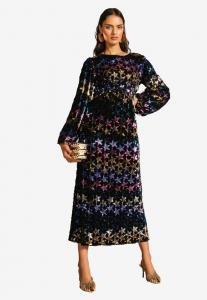 Платье Love & Roses REGULAR FIT, Multi Star/Black