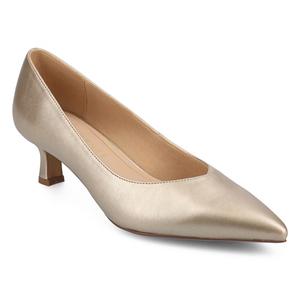 Туфли на каблуке Pammie от Journee, champagne