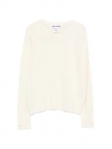 Джемпер с длинными рукавами и логотипом Dkny, бежевый