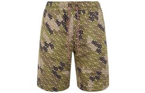 Повседневные шорты мужские зеленые Burberry, зеленый