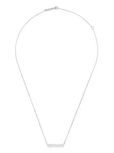 Ожерелье из 18-каратного белого золота с бриллиантами Suzanne Kalan, серебряный