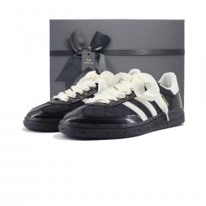 Adidas Originals HANDBALL SPEZIAL противоскользящие износостойкие низкие кроссовки для скейтбординга унисекс черно-белые