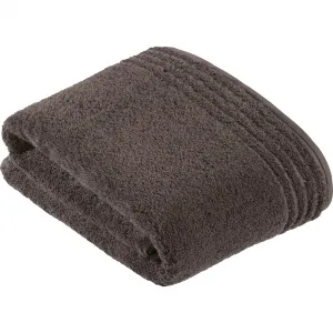 Полотенце для сауны Vienna Style Supersoft с бордюром Vossen, Slate grey