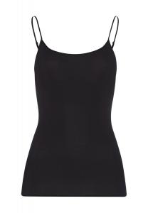 Регулируемый бесшовный топ-спагетти для женщин HANRO, черный