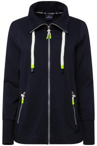 Худи с капюшоном на молнии LAURASØN, marine blue