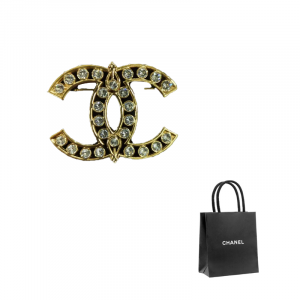 CHANEL Брошь Metal Unisex Gold