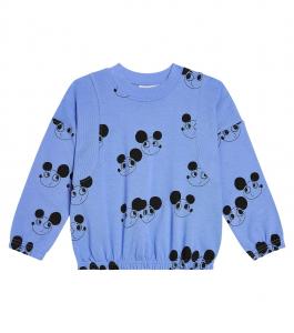 Толстовка ritzratz из хлопка Mini Rodini, синий