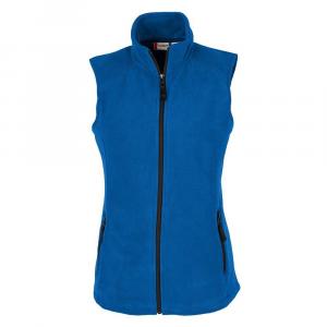 Флисовый женский жилет с молнией во всю длину Clique Summit Performance, цвет Royal Blue