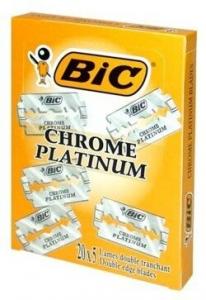 Лезвия для бритвы, 20х5 шт. Bic, Chrome Platinum