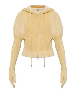 Велюровая толстовка Париж Knwls, желтый