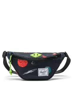 Детская унисекс поясная сумка на 1 литр из синей ткани Herschel, многоцветный