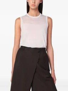 Футболка без рукавов 6397, белый