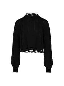 Женский свитер ЧЕРНОГО цвета myMo