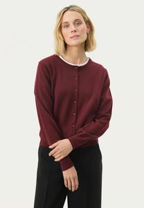 Кардиган Part Two Cardigan, Tawny Port/Dark Red