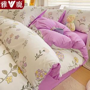 Yalu Пододеяльник 150х200 см из хлопка, ткань Huaxianzi, мягкая