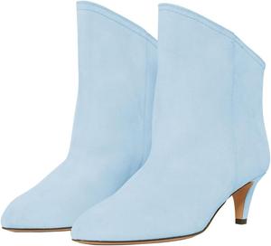 Женские повседневные ботильоны XYD с закрытым носком, зауженные, на каблуке-«китен», на каждый день, удобные, подходящие для вечеринок, Sky Blue