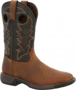 Горные прочные ботинки с стальным носком, водонепроницаемые, вестерн Rocky, коричневый