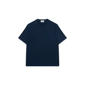 HERMES Футболка SS25 мужская deep sea blue