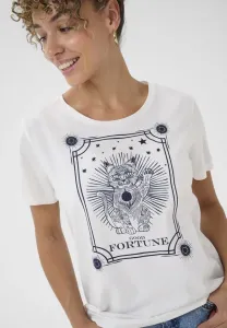 Футболка с принтом «крникита» Cream, Navy Fortune Cat