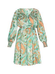 Длинное платье usha FESTIVAL, цвет grün mehrfarbig