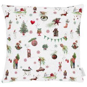 Декоративная подушка Apelt 6200, полиэстер/хлопок - белый - 39 x 39 см