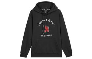 Разноцветный свитшот унисекс Black Skechers