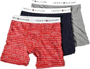 Классические хлопковые трусы-боксеры Tommy Hilfiger, 3 шт., Turnip