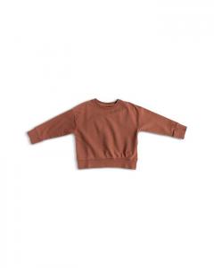 Толстовка унисекс из френч терри Pehr - Little Kid, коричневый/бежевый