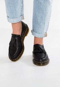 Лоферы женские Dr. Martens с бахромой, черный