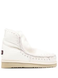 Mou ботинки с нашивкой-логотипом, белый