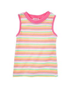 Футболка-майка Flapdoodles Stripe Rib, мультиколор