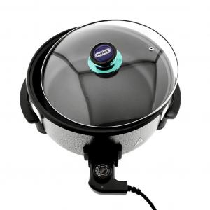 Сковорода для пиццы Сковорода Ø42см, 1500 Вт, Многофункциональная сковорода-гриль Сковорода с антипригарным покрытием, Ø42/9см Mulex