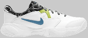 Кроссовки Nike Court Lite 2 Jr. 'White Hot Lime', белый