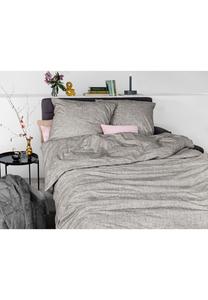 Пушистый хлопковый комплект постельного белья Норка 8835 Loyd irisette, цвет Gesamt Breite Silber