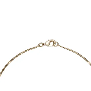 Колье-подвеска 2014 Paris-Venice с позолоченным эмалевым шармом CHANEL, золото