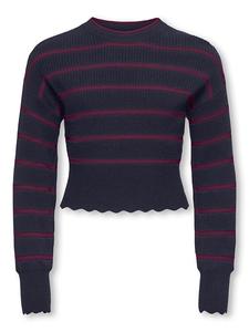 KIDS ONLY Свитер "Иби" темно-синего/фиолетового цвета