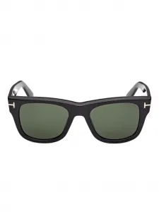 Солнцезащитные очки в квадратной оправе Tom Ford, черный