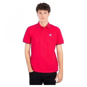 Поло с коротким рукавом North Sails 692397, красный