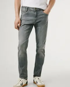 Мужские джинсы-скейтеры Spike с зауженными штанинами и эффектом потертости Pepe Jeans, серый