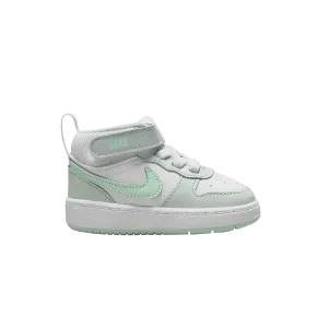 Кроссовки Nike Court Borough Mid 2 TD Pure Platinum Mint Foam, серый