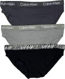 Комплект из 3 женских современных трусиков-бикини Calvin Klein со средней посадкой, G(Qp2645-020)/B