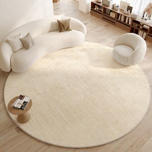 Y U-LIVE Ковер круглый 300 см для гостиной/спальни, не скользящий, с высоким ворсом, модель Miphuoyan